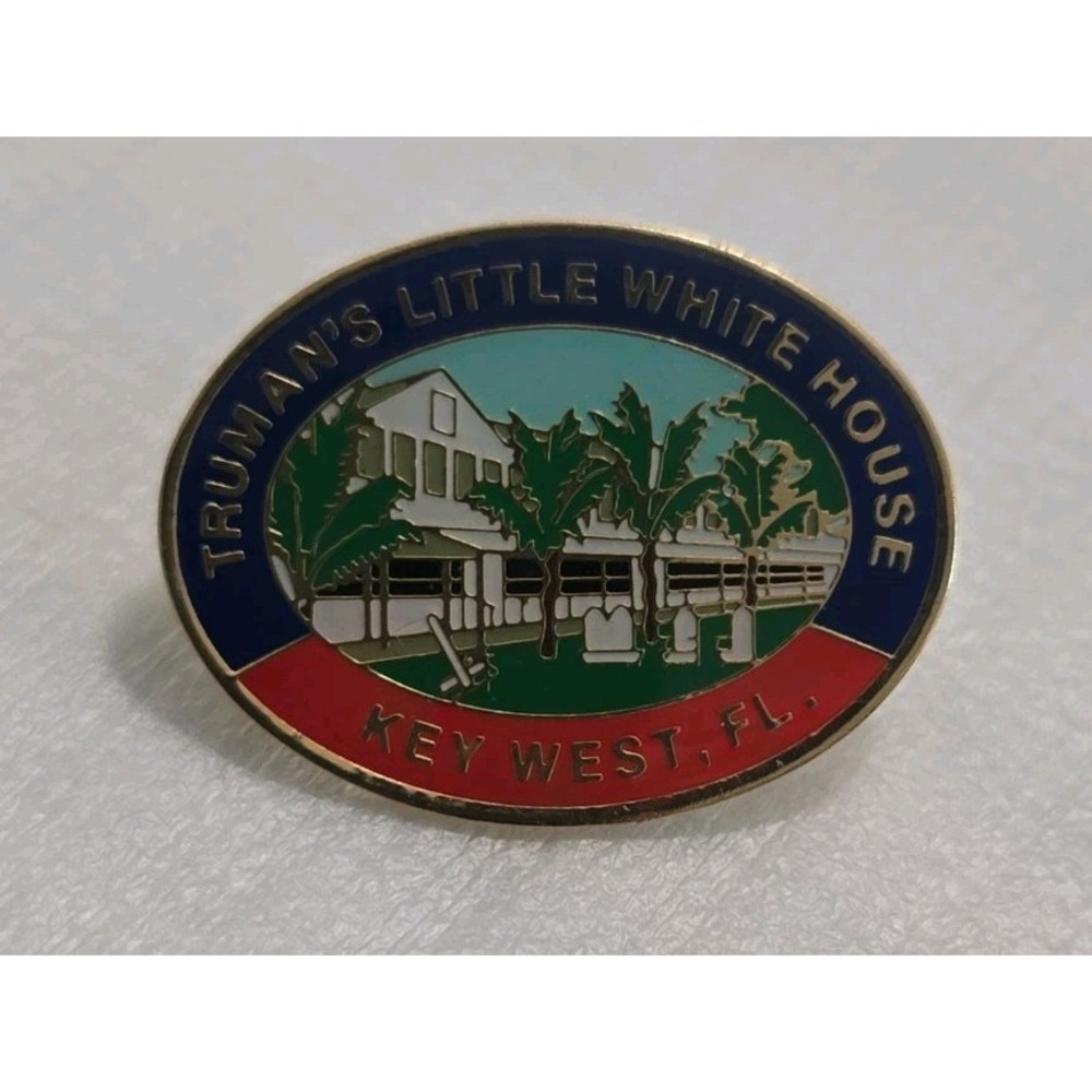 Truman's Little White House Key West Florida Lapel Pin